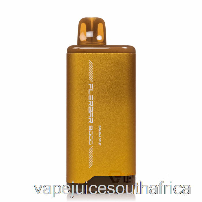Vape Juice South Africa Flerbar 8000 Disposable Banana Split